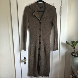 Boden Sweater Dress Button Front